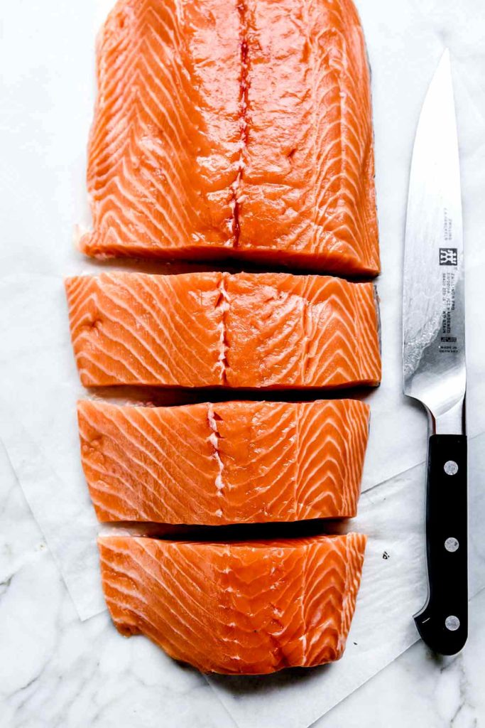 Baked Salmon Recipes | foodiecrush.com #recipes #salmon #healthy #baked #easy #dinner