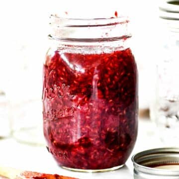 20-Minute Berry Jam | foodiecrush.com #jam #recipes #berry