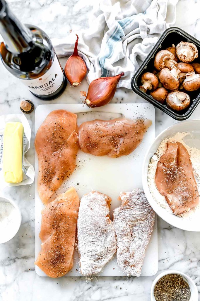 Ingredients Chicken Marsala | foodiecrush.com