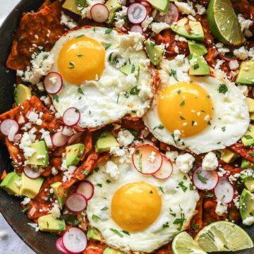 Chilaquiles with Eggs