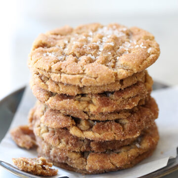 Flourless Peanut Butter Cookies are gluten-free and delicious | FoodieCrush.com