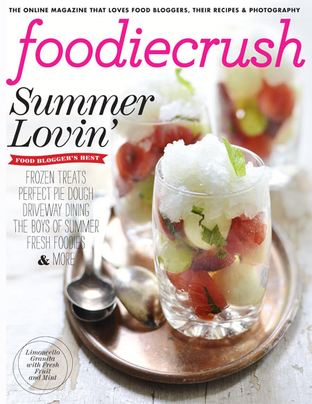 FoodieCrush Summer 2012 Cover