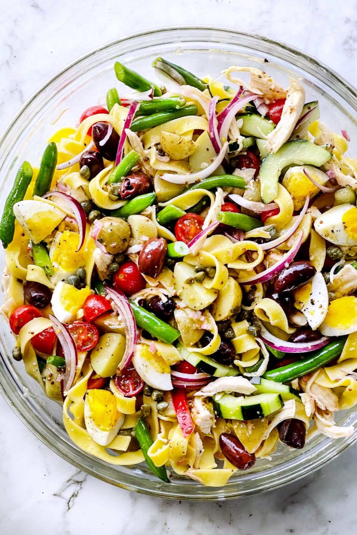 Nicoise Pasta Salad foodiecrush.com
