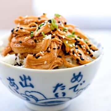 Slow Cooker Teriyaki Chicken | foodiecrush.com